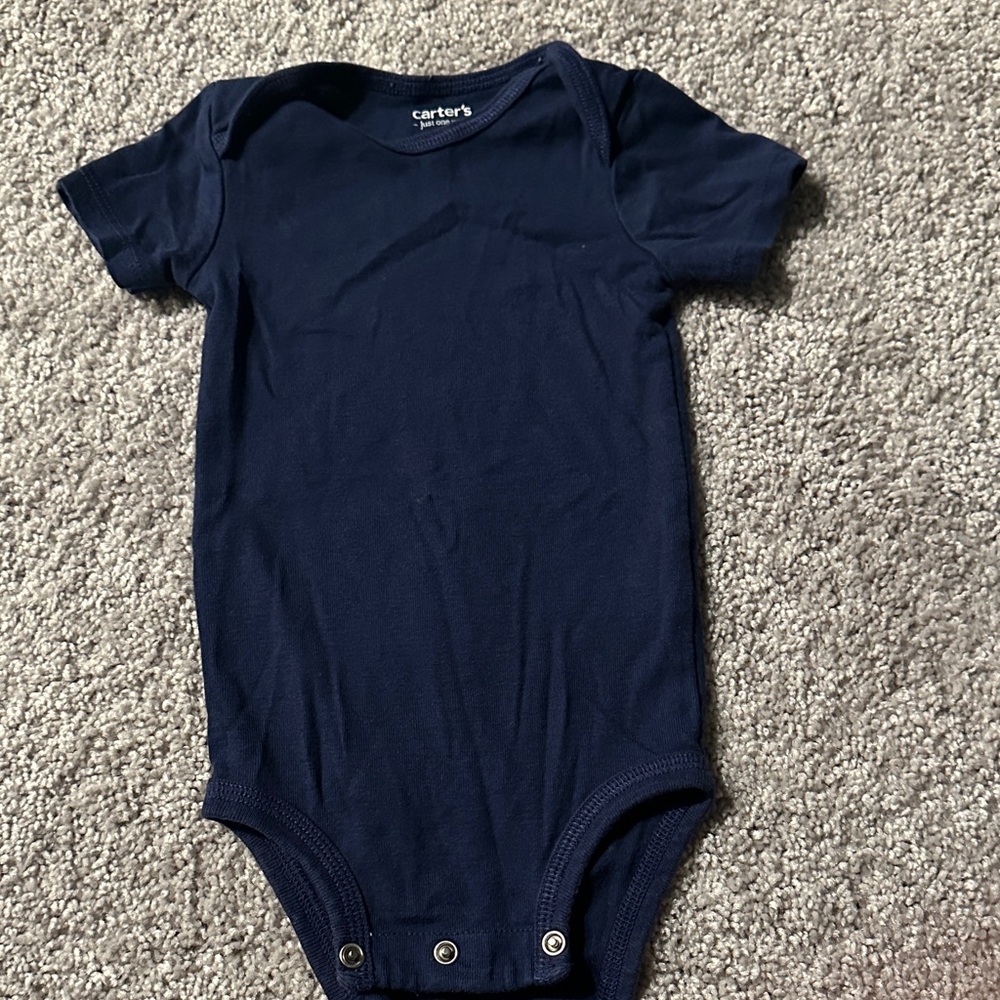 Carter's Deep Blue Infant Bodysuit